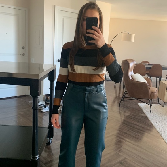 Zara striped turtleneck - Picture 3 of 5